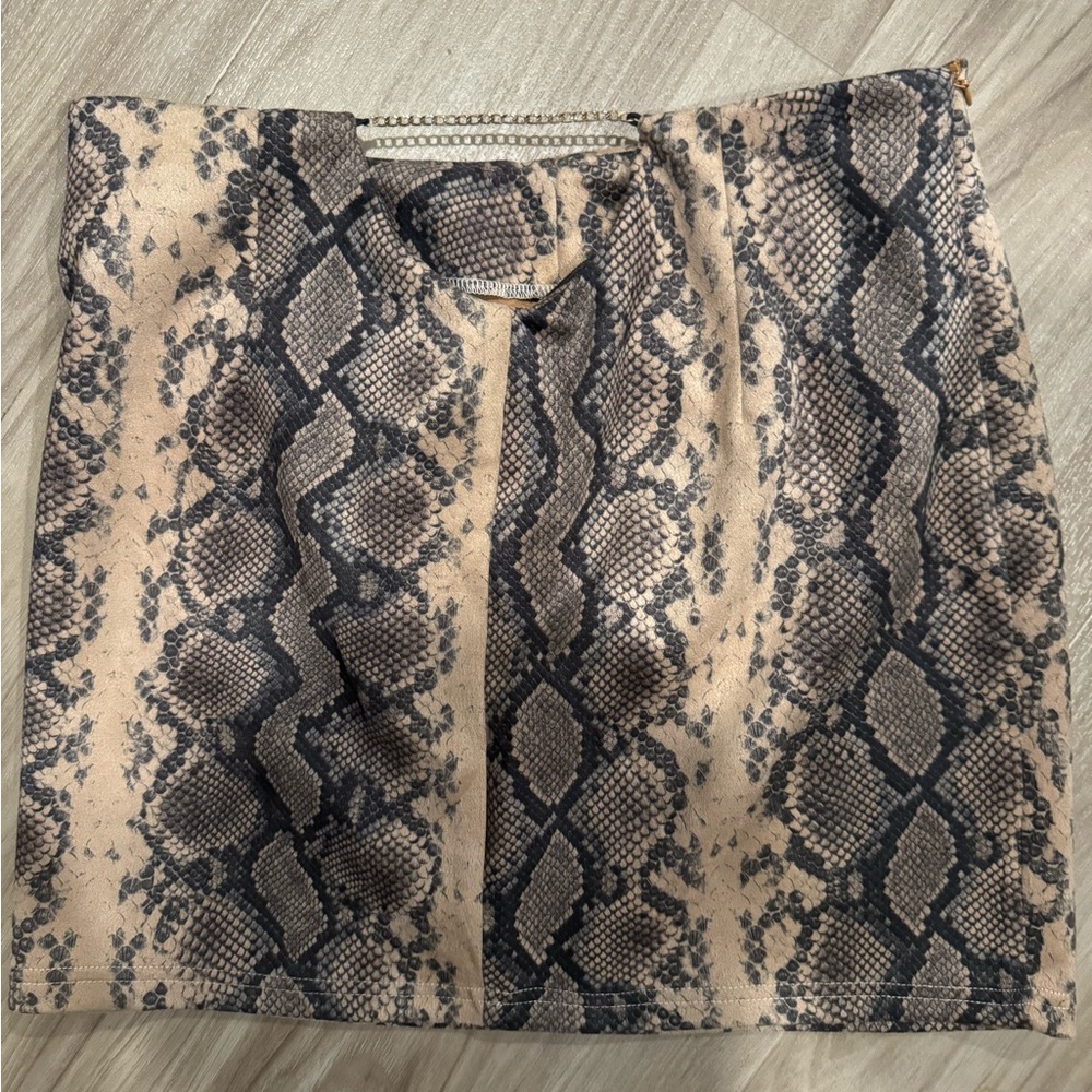 12th Tribe Suede Skirt